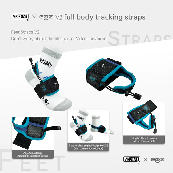 VRChat x EOZ FullBody Tracking Straps V2