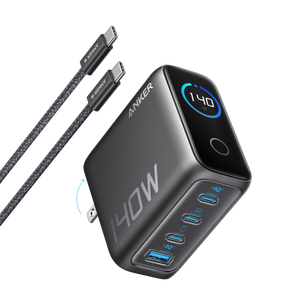 Anker Charger (140W, 4-Port, PD 3.1) with USB-C Cable – Tundra Labs