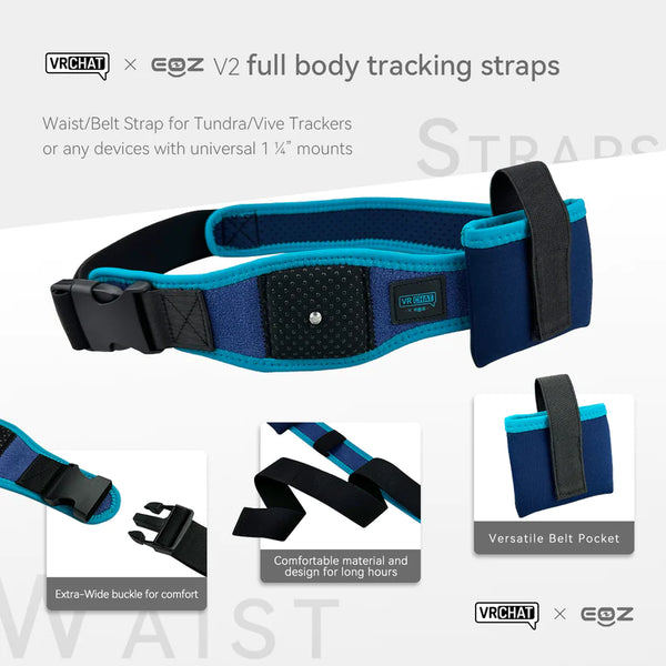 Skywin VR Tracker Belt for HTC Vive System Tracker Puck - Adjustable B –  Skywin Design