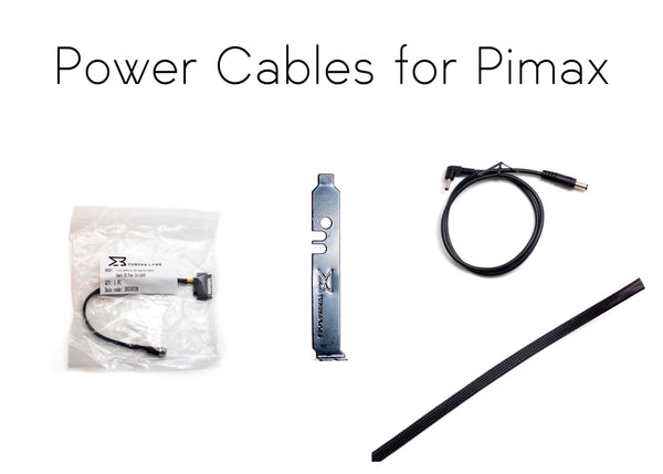 12VDC Power Kit for Head Mounted Displays